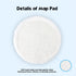 LTWHOME Replacement 8.6 Inch Soft Mop Pads Fit for Bissell Spinwave 2039 Series 2039A 2124 (Pack of 12)