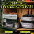COMFACO RV Equipment Storage Bag, Camper Accessories for Outside, RV Hose Bag Storage, RV Utility Bag, Features Lined Interior with Breathable Mesh Top & Cinch Straps Write-on Label for RV Storage and Organization, 16¡± in Diameter x 10¡± Deep