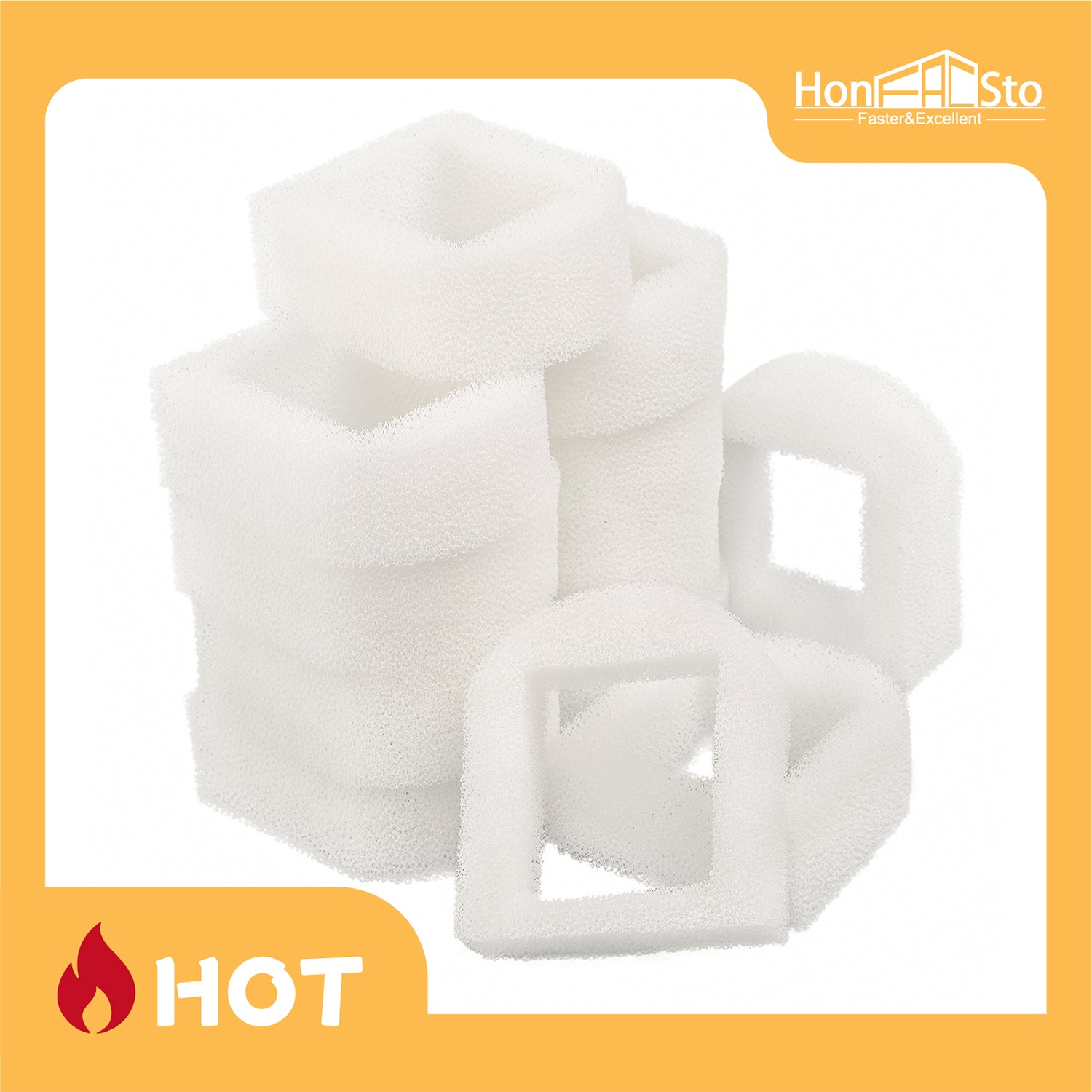 LTWHOME Replacement Foam Filter Compatible with Drinkwell Stainless Steel 360, Lotus, Avalon, and Pagoda (Pack of 12)