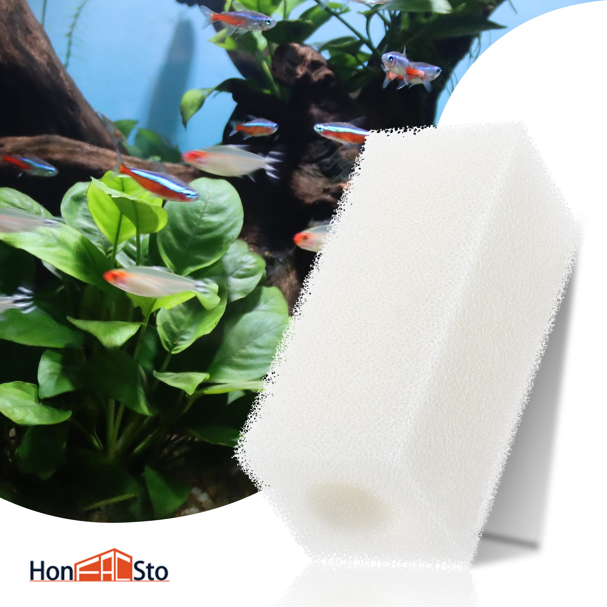 LTWHOME Compatible Cartridge Foam Filter Fit for 2010 Pickup Filter 2617100(Pack of 12)