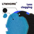 LTWHOME Fine Foam Filters Coarse Filters Poly Pads Set Fit for AquaManta EFX 200 External Filter (Pack of 24)