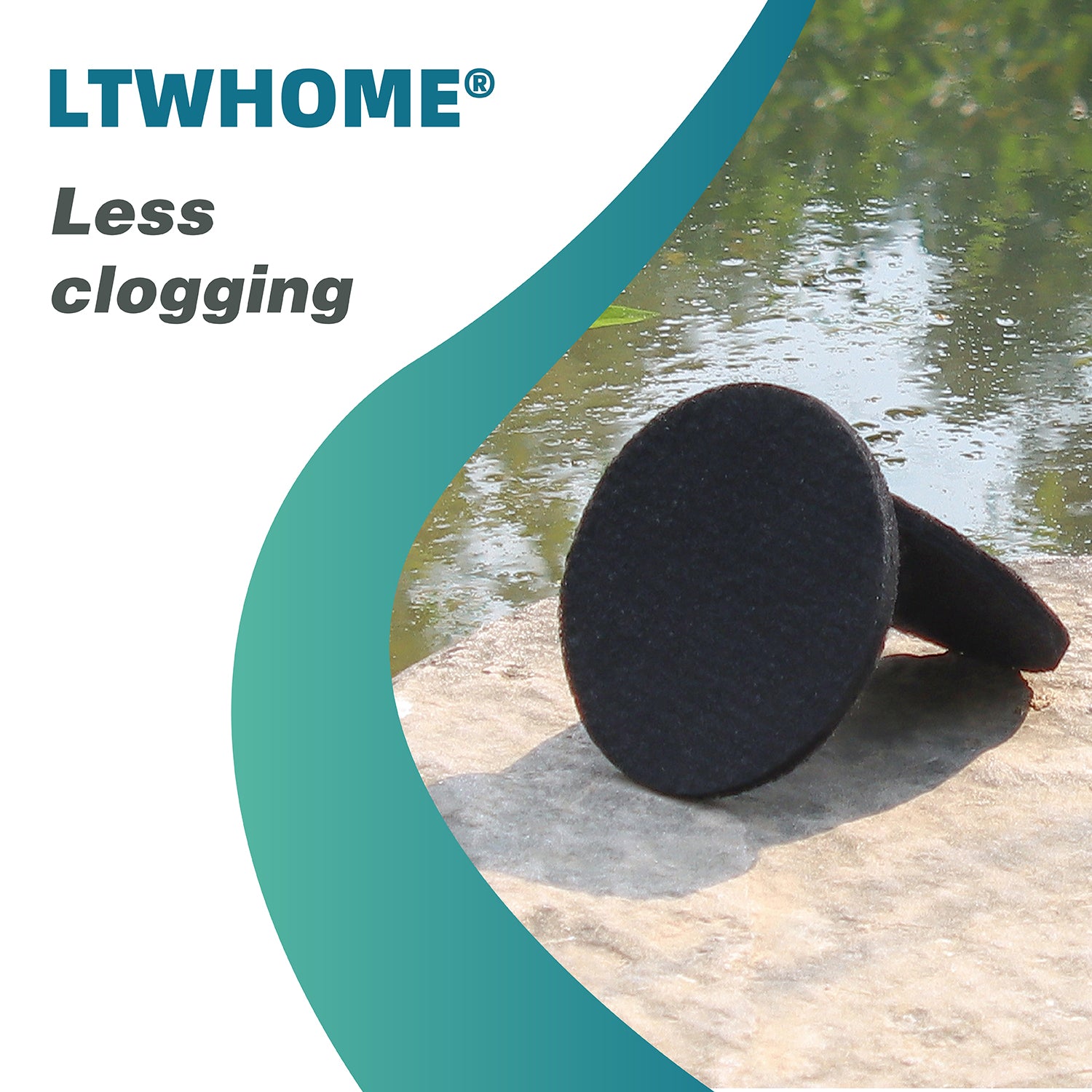 LTWHOME Activated Carbon Filter Pads Suitable for Classic 2213/250 2628130(Pack of 6)