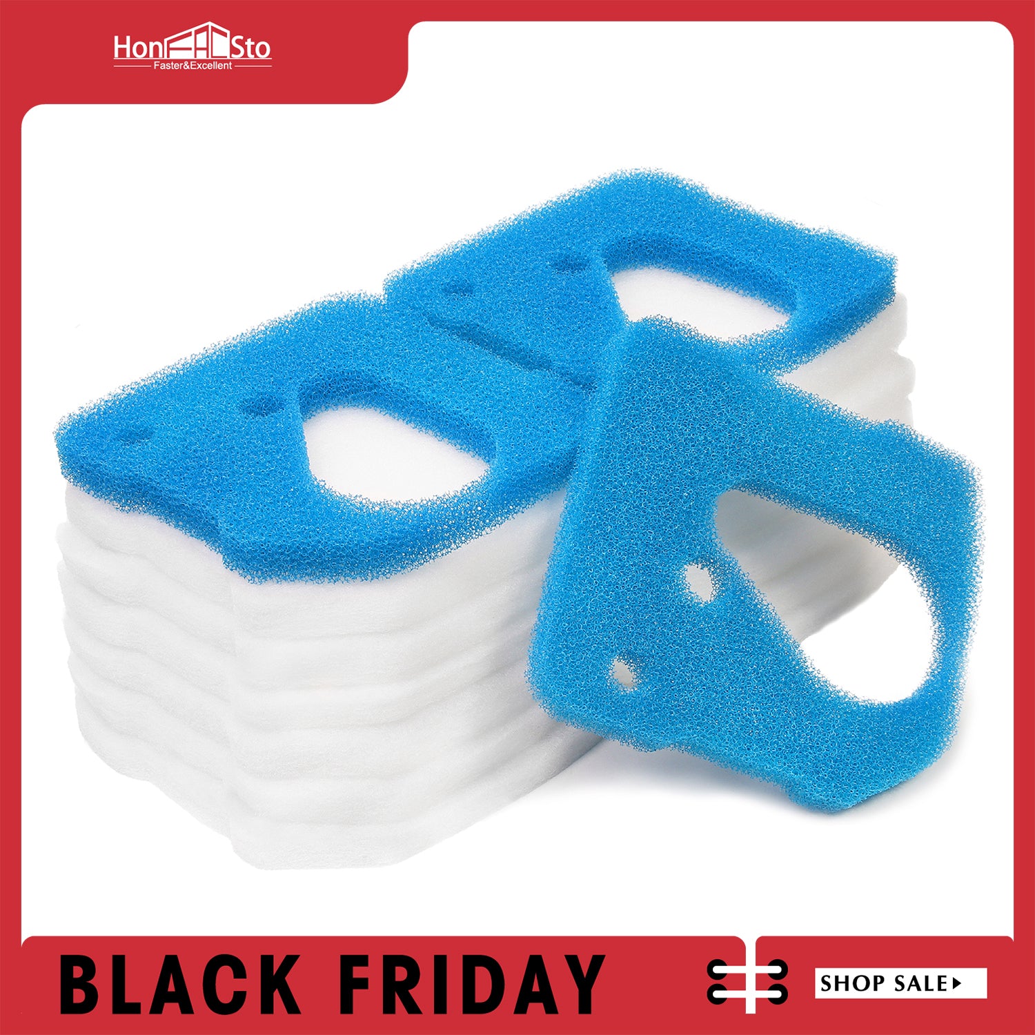 LTWHOME Coarse and Fine Filter Pads Compatible with 2617710 Pro 4 250, 250T, 350, 350T, 600 and Pro 4e 350 (Pack of 3 Sets)