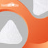 LTWHOME Washable Microfibre Replacement Pads Suitable for Holme Steam Mop (Pack of 6)
