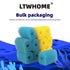 LTWHOME Internal Aquarium Filter Foam Sponge Set Fit for Hidom AP-1350F(6 x Yellow + 6 x Blue)