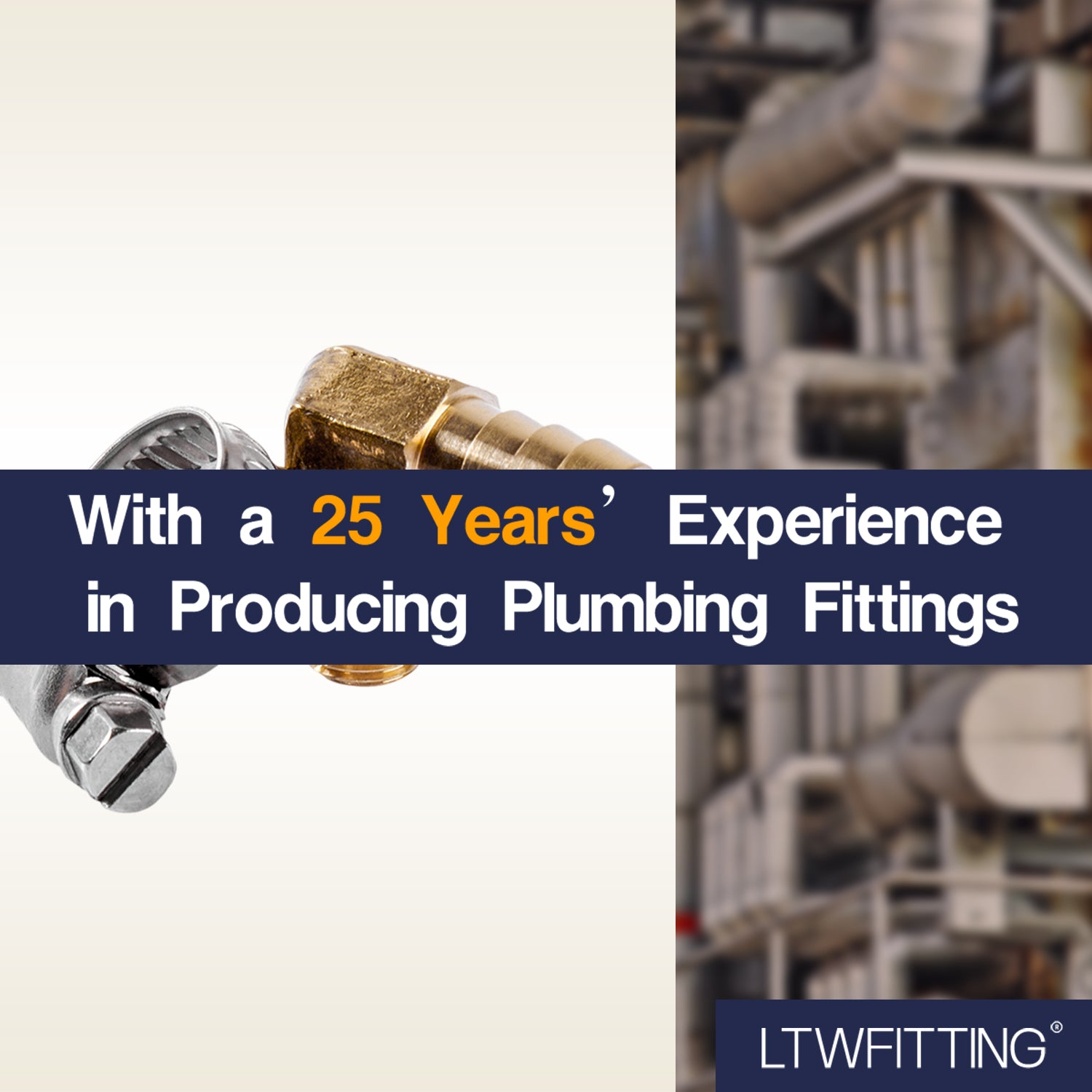 LTWFITTING 2 Sets Instant Hose Repair Kit 1/8 inch BSPT x 10mm ID Brass 90 Deg Elbow with 10-16mm SS316 Clamp