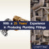 LTWFITTING 2 Sets Instant Hose Repair Kit 1/8 inch BSPT x 10mm ID Brass 90 Deg Elbow with 10-16mm SS316 Clamp