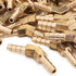 LTWFITTING 45 Deg Elbow Brass Barb Fitting 3/16 x 3/16 Inch Hose ID (Pack of 500)