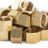 LTWFITTING Brass BSP Pipe Cap Fittings 1/2-Inch BSPP Air Fuel Water Boat (Pack of 400)