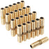 LTWFITTING Brass Barb Splicer Mender 10mm ID Hose Fitting Air Water Fuel Boat (Pack of 25)