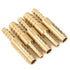 LTWFITTING Brass Barb Hose Reducing Splicer Mender 3mm ID Hose x 6mm ID Hose Fitting Air Water Fuel Boat (Pack of 5)