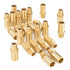LTWFITTING Brass BSP Barbed Fitting Coupler / Connector 1/4-Inch Male BSPP x 5/8-Inch(16mm)Hose Barb Fuel Gas Water (Pack of 25)