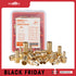 LTWFITTING Assortment Kit Tube OD (1/4-Inch 5/16-Inch 3/8-Inch 1/2-Inch 3/4-Inch) x 3/8-Inch Male BSPT Brass Hose Barb Connector Set (Pack of 25)