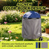 LTWHOME Premium Grill Cover Compatible for Weber 22 Inch Master-Touch Charcoal Kettle Grills, BBQ Grill Cover, Heavy Duty Waterproof Grill Covers