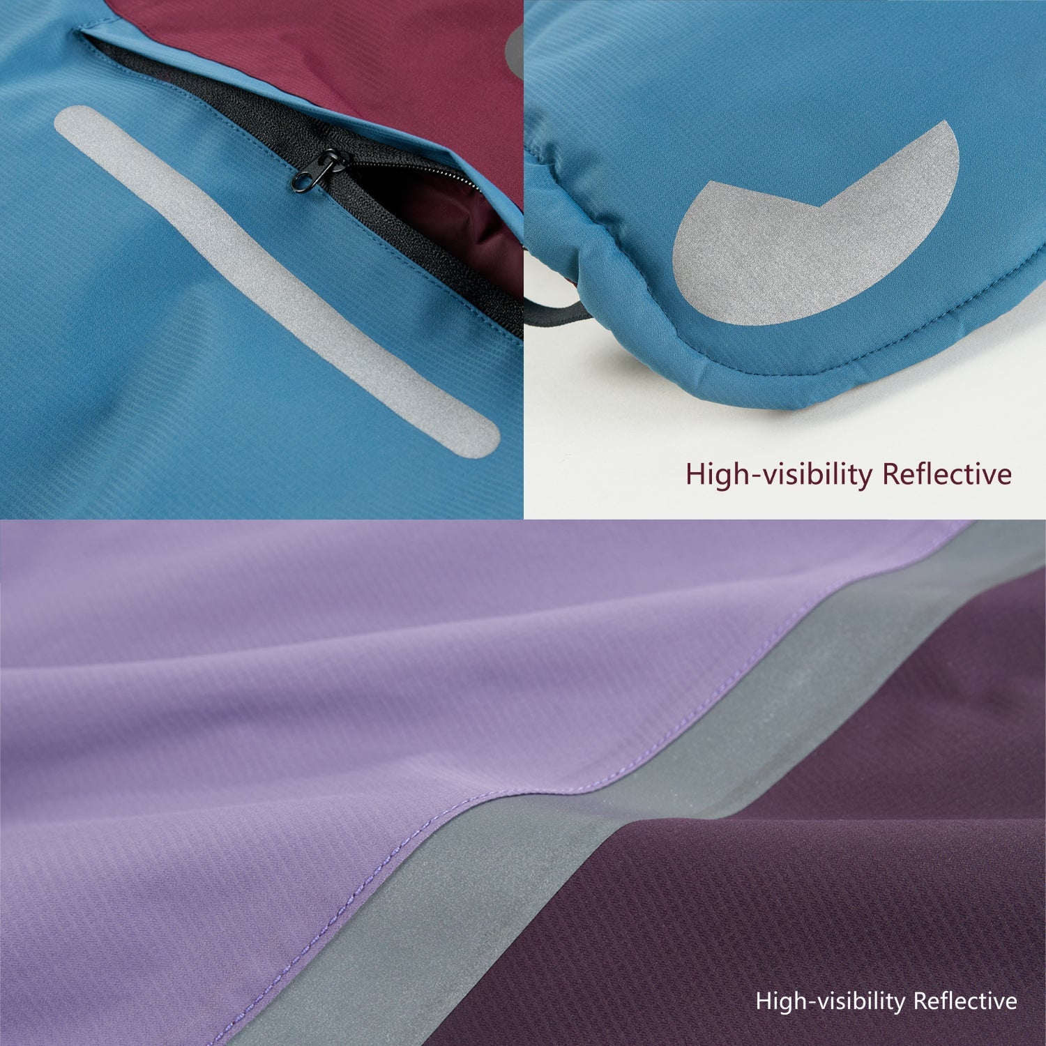 IFOURTHSTYLE Dog Winter Jacket and Raincoat Set  Waterproof 2-Pack