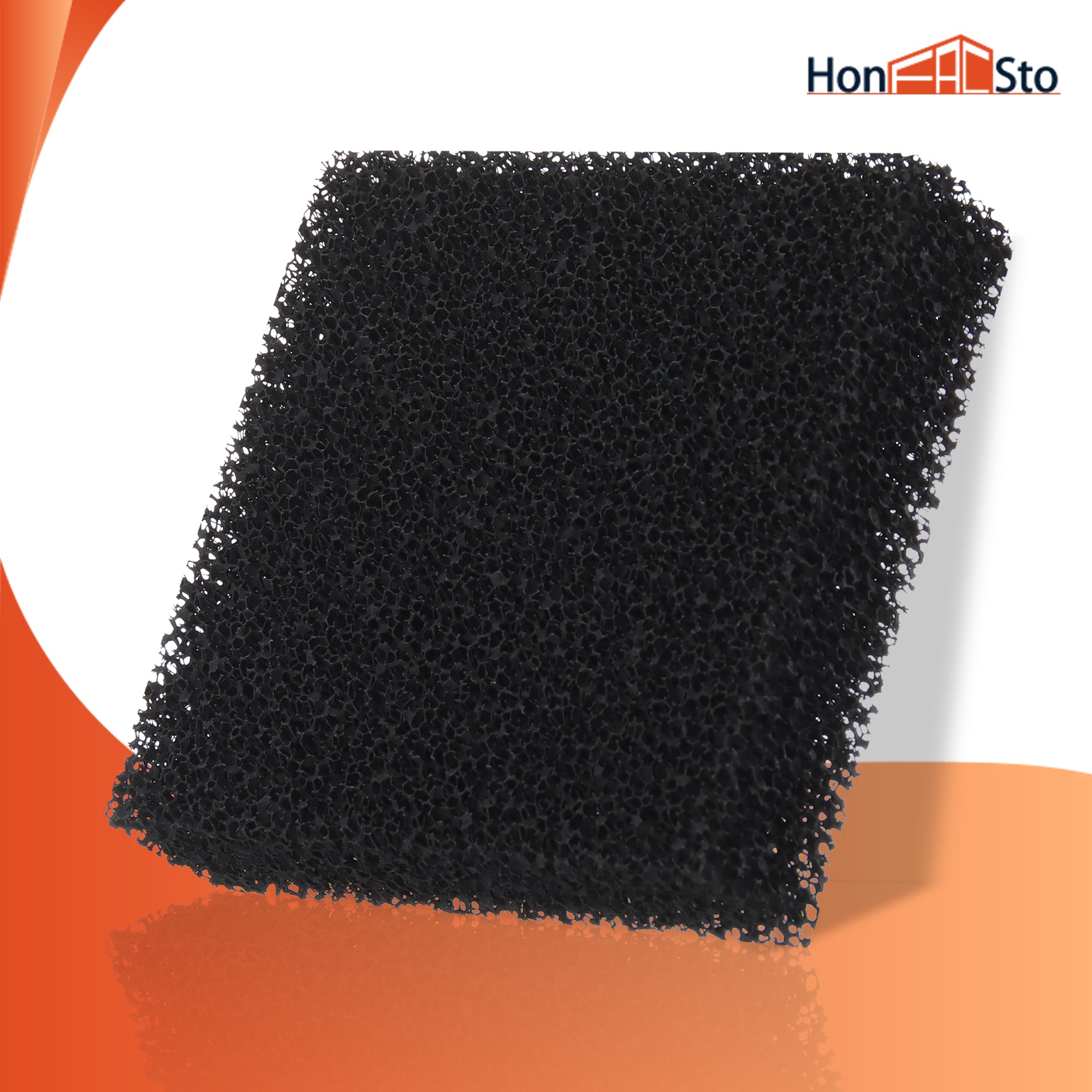 LTWHOME Carbon Foam Filter Pads Fish Tanks Fit for Juwel Compact (Pack of 12)