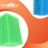 LTWHOME Replacment Foam Filter Sponge Set Fit Oase Biotec Screenmatic 18/36 Filter (8 x Blue Coarse and 8 x Green Fine Foams)