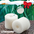 LTWHOME Compatible White Pre-Filter Foam Replacement for Oase BioMaster Filter, 45ppi (Pack of 12)