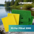LTWHOME Foam Set Replacement for Oase Filtral 3000 (Pack of 4)