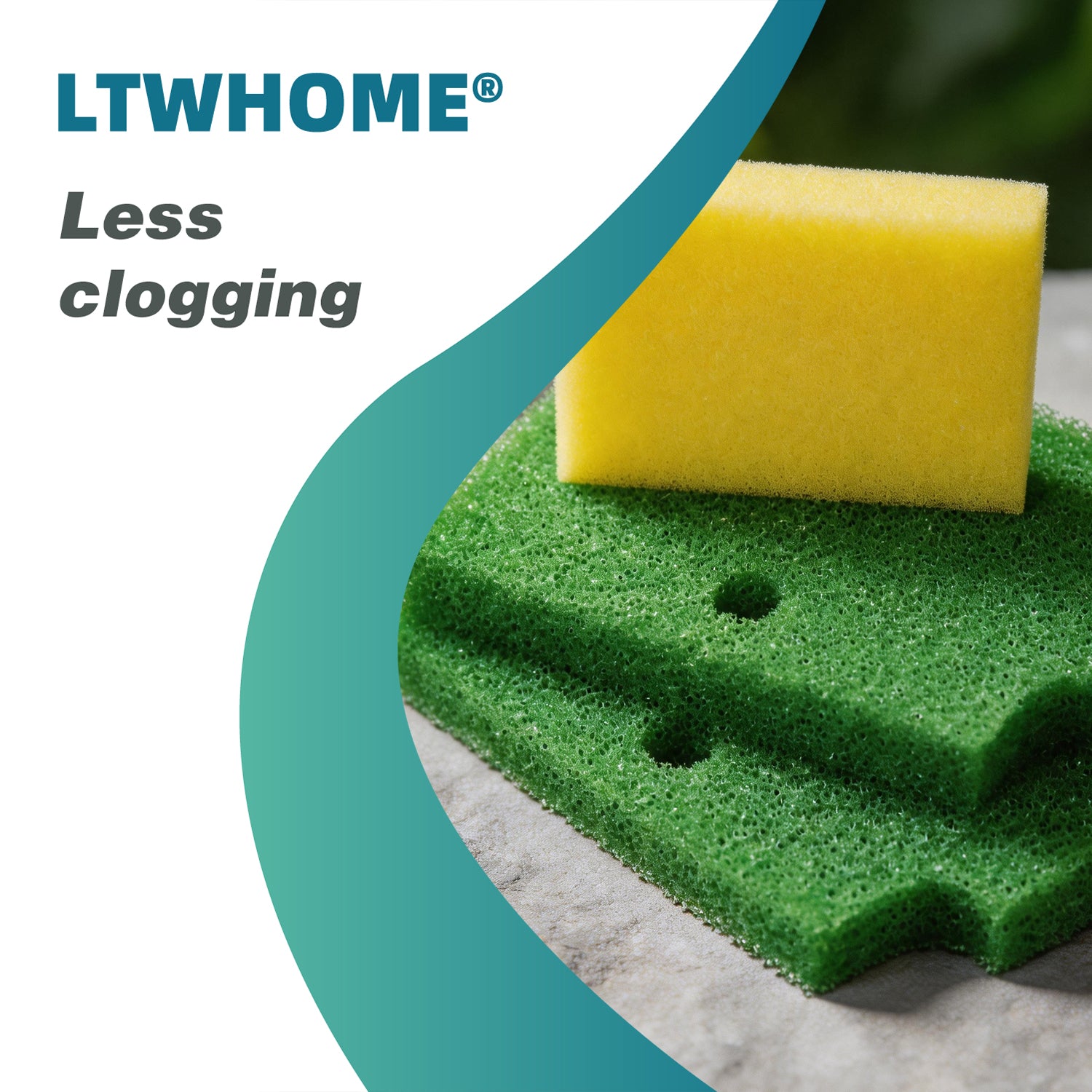 LTWHOME Foam Set Replacement for Oase Filtral 6000/9000 (Pack of 8)