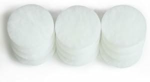 LTWHOME Compatible Polishing Pads Suitable for Fluval FX512 Filter(Pack of 12)
