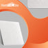 LTWHOME Compatible Poly Pads Suitable for Juwel Compact/Bioflow 3.0/ M Filters (Pack of 50)