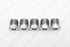LTWFITTING Class 3000 Stainless Steel 316 Pipe Hex Bushing Reducer Fittings 1/2 Inch Male x 1/4 Inch Female NPT (Pack of 5)