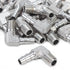 LTWFITTING Stainless Steel 316 90 Degree Elbow Barb Fitting 1/4-Inch(6mm) Hose ID x 1/8-Inch Male BSPT (Pack of 400)
