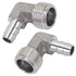 LTWFITTING 90 Deg Elbow 10MM ID Hose x 1/2-Inch Male BSPT Stainless Steel 316 Barb Fitting (Pack of 2)