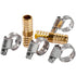 LTWFITTING 2 Sets Instant Hose Repair Kit 12mm ID Brass Splicer with 10-16mm SS316 Clamp