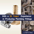 LTWFITTING 2 Sets Instant Hose Repair Kit 3/8'BSP x 10mm ID Brass Coupler with 10-16mm SS316 Clamp