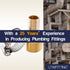 LTWFITTING 2 Sets Instant Hose Repair Kit 3/4 inch BSPT x 16mm ID Brass Coupler with 14-27mm SS316 Clamp