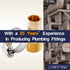 LTWFITTING 2 Sets Instant Hose Repair Kit 3/4 inch BSPT x 19mm ID Brass Coupler with 14-27mm SS316 Clamp