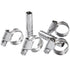 LTWFITTING 2 Sets Instant Hose Repair Kit 10mm ID SS316 Splicer with 10-16mm SS316 Clamp