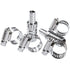 LTWFITTING 2 Sets Instant Hose Repair Kit 10mm x 16mm ID SS316 Splicer with 11-20mm SS316 Clamp