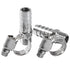 LTWFITTING 2 Sets Instant Hose Repair Kit 1/4 inch BSPT x 12mm ID SS316 Coupler with 10-16mm SS316 Clamp
