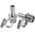 LTWFITTING 2 Sets Instant Hose Repair Kit 1/2 inch BSPT x 12mm ID SS316 Coupler with 10-16mm SS316 Clamp