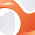 LTWHOME Replacement Microfiber Mop Pads Fit for Vileda 100 Hot Spray and Steam Mop (Pack of 6)