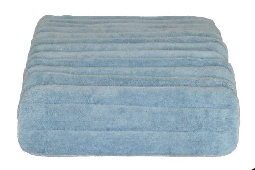 LTWHOME 17 Inch Commwecial Microfiber Washable Wet/dry Mop Pads (Pack of 12)
