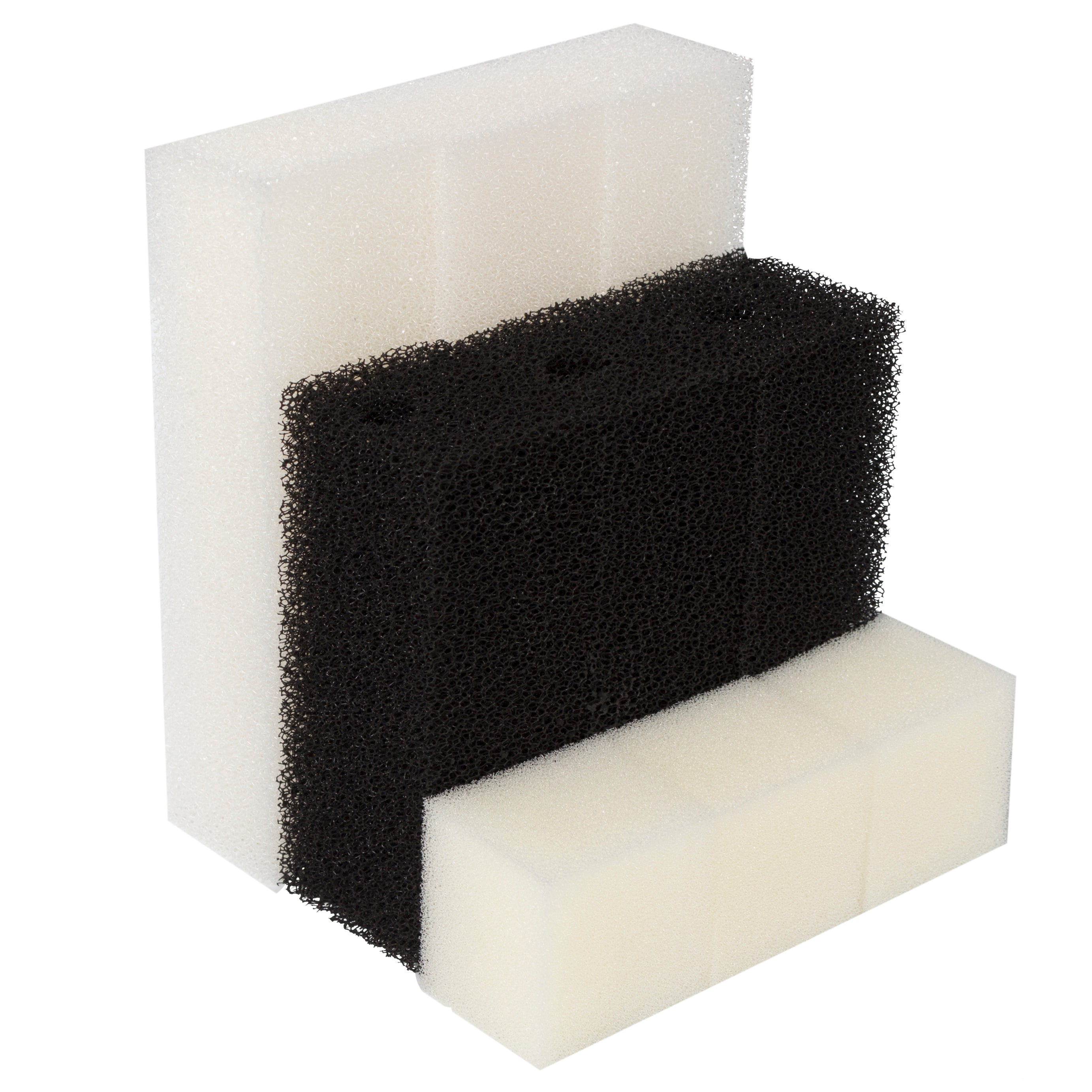 LTWHOME Design Aquarium Sponge Sets Compatible with Ferplast Blumec 03, Bluclear 03 Sponges Fit for Bluwave Internal Filter (Pack of 3 Sets)