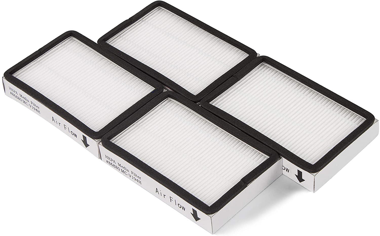 LTWHOME Hepa Filters Fit for Kenmore Vacuums 86880 Ef2 Canister (Pack of 4)