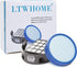 LTWHOME Replacement Exhaust Filter and Primary Filter Kit Fit for Hoover Vacuum Model UH72600W, Compares to 305687002 & 304087001 (Pack of 1 Set)