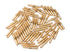 LTWFITTING Brass Barb Splicer Mender 1/8-Inch (3mm) Hose ID Fitting Air Water Fuel Boat (Pack of 1500)