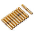 LTWFITTING Brass Barb Splicer Mender 1/4-Inch (6mm) Hose ID Fitting Air Water Fuel Hose Joiner (Pack of 10)
