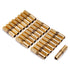 LTWFITTING Brass Barb Splicer Mender 3/8-Inch (10mm) ID Hose Fitting Air Water Fuel Boat (Pack of 25)