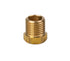 LTWFITTING Brass BSP Hex Pipe Bushing Reducer Fittings 1/4-Inch Male x 1/8-Inch Female BSPP (Pack of 5)