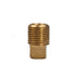 LTWFITTING Brass BSP Pipe Square Head Plug Fittings 1/8-Inch Male BSPP Air Fuel Water Boat (Pack of 25)