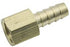 LTWFITTING Brass BSP Fitting Coupler / Adapter 1/4-Inch Female BSPP x 5/16-Inch(8mm) Hose Barb Fuel Gas Water (Pack of 600)