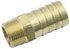 LTWFITTING Brass BSP Barbed Fitting Coupler / Connector 3/8-Inch Male BSPP x 3/4-Inch(19mm)Hose Barb Fuel Gas Water (Pack of 25)