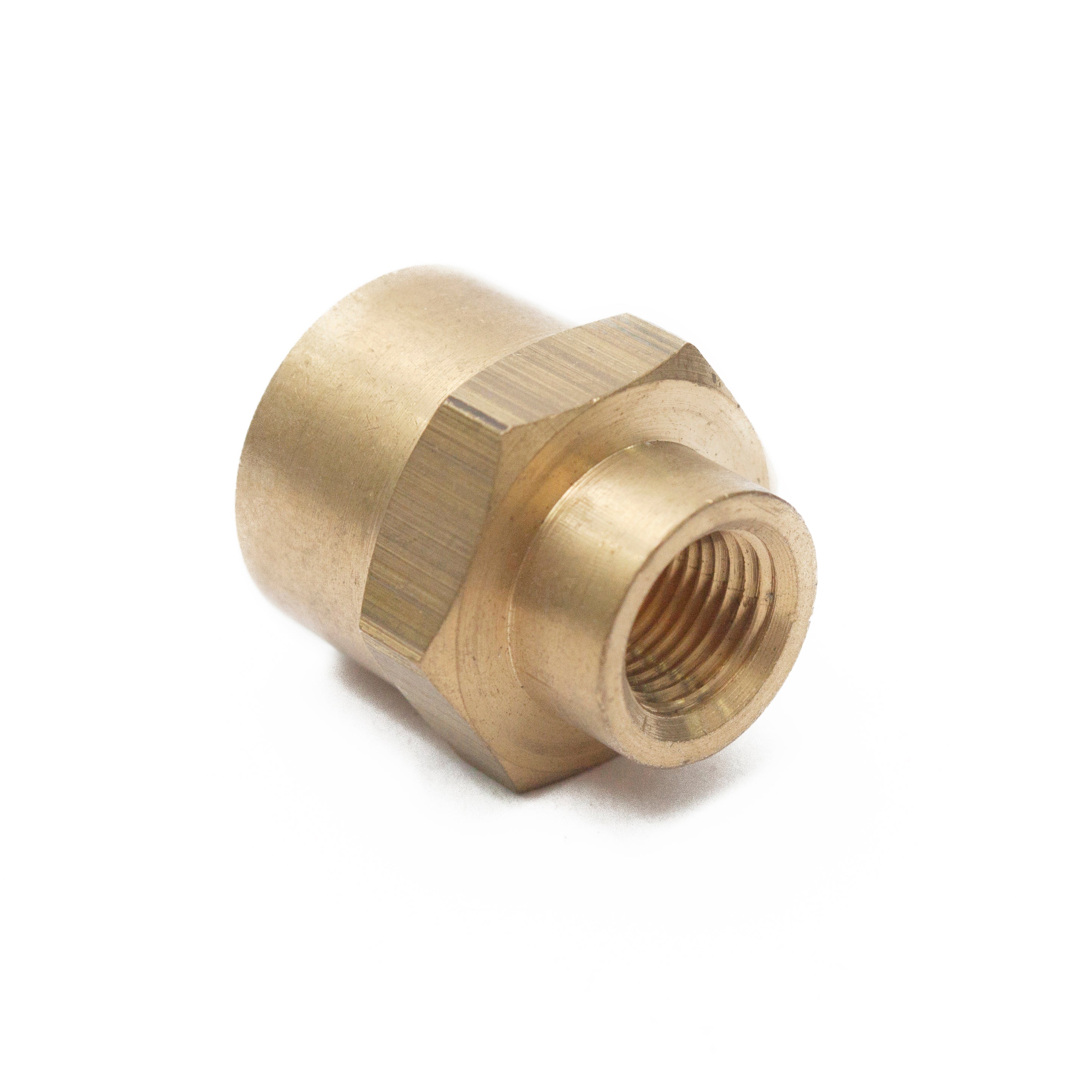 LTWFITTING Brass Pipe Fitting 3/8-Inch x 1/8-Inch Female BSPT Reducing Coupling Water Boat (Pack of 400)